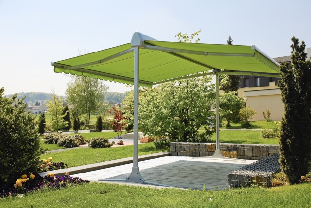 Mobile Awnings with arms Ombramobil